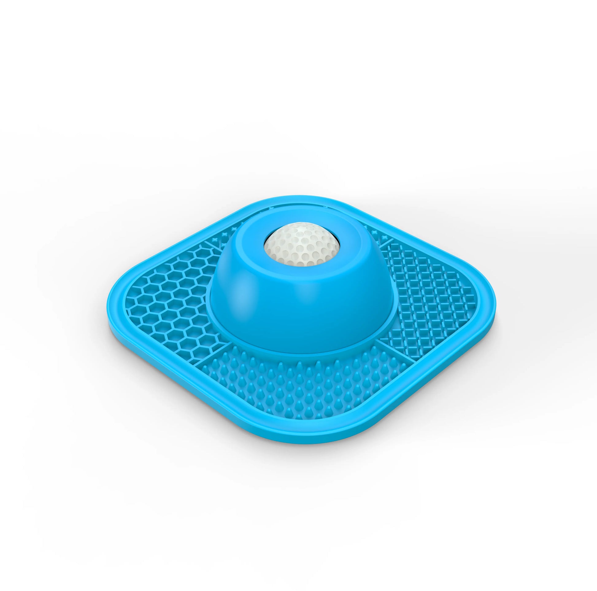 PLOSIF Slow Feeder Dog Bowls for Liquid Treat, Anti-Slip【Entertained Ball-In】 Bone Broth Dog Lick Bowl, 3/4 Cup Yogurt Pup Lick Toy for Large Medium Small Breeds Dietary Supplement/Post-Op Nutrition Pet Stuff Dogaccessories