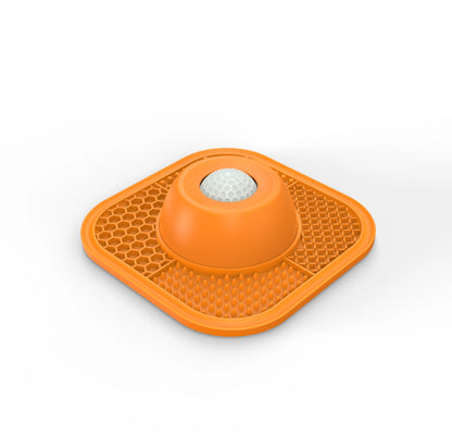PLOSIF Slow Feeder Dog Bowls for Liquid Treat, Anti-Slip【Entertained Ball-In】 Bone Broth Dog Lick Bowl, 3/4 Cup Yogurt Pup Lick Toy for Large Medium Small Breeds Dietary Supplement/Post-Op Nutrition Pet Stuff Dogaccessories